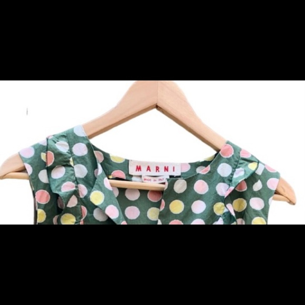 Marked Down! Marni Cotton Sleeveless Blouse made in Italy Size 40 - XS or S